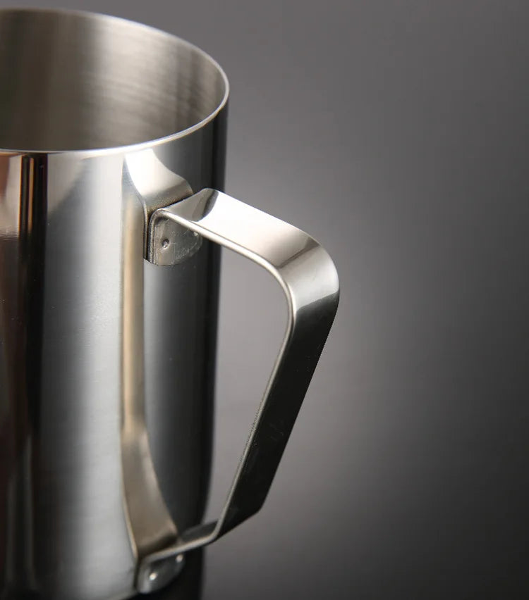 100/350/600ml Milk Jugs Fashion Stainless Steel Milk Craft Milk Frothing Pitcher Coffee Latte Frothing Art Jug Pitcher Mug Cup